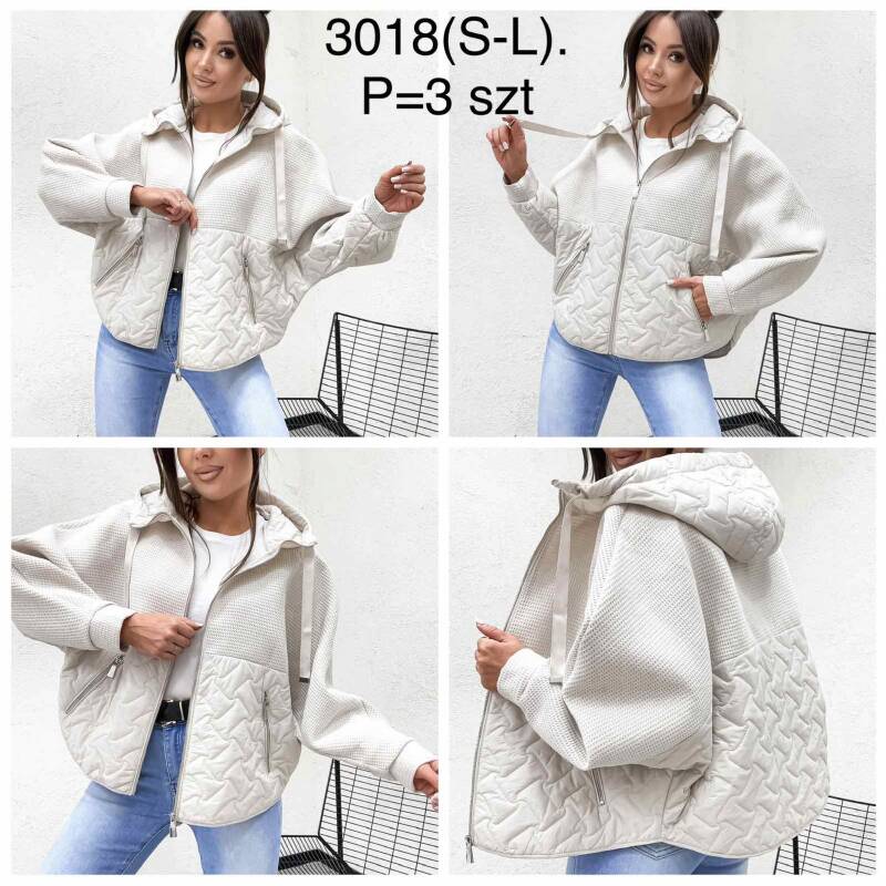 Kurtki damskie cienki Roz S-L , 1 Kolor Paczka 3 szt 1